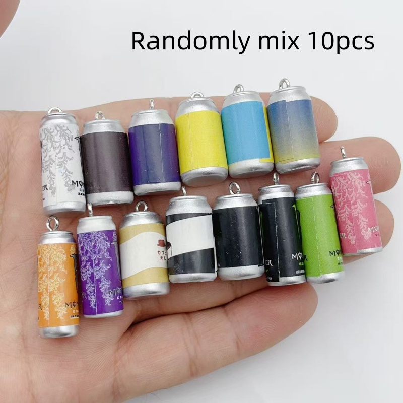 Resin Art Engagement - 10 stuks mini simulatie drankblikjes hars