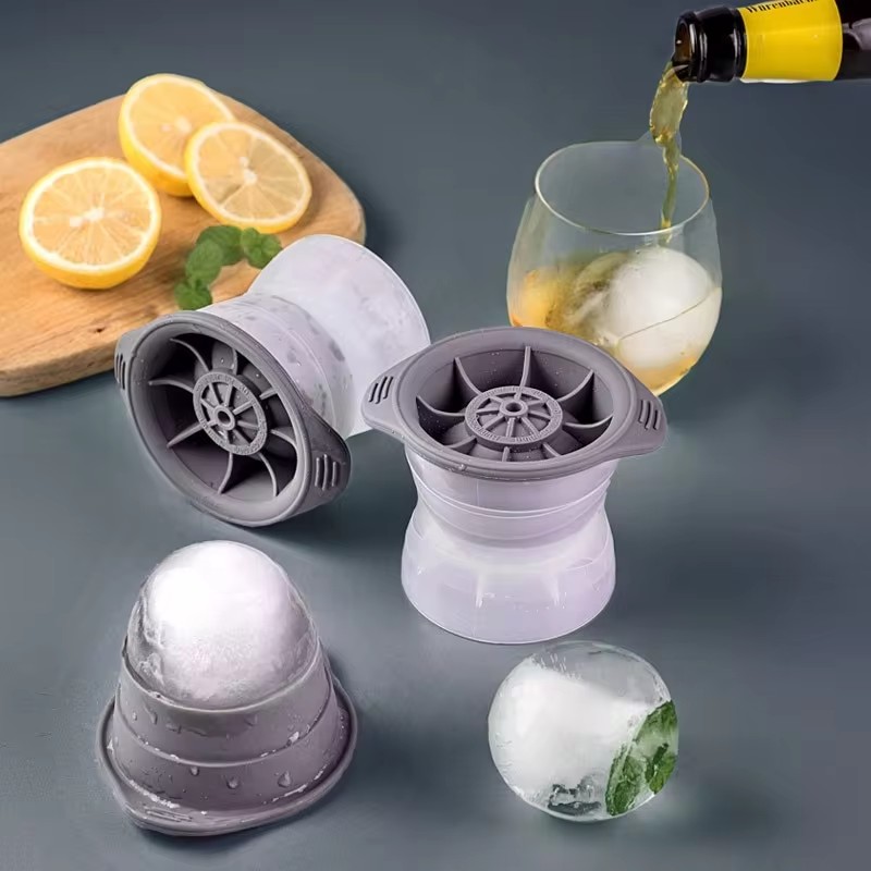 Silicone Mold Ocean - 2 STUKS Siliconen Sferische Ijsblokjesvorm Bar