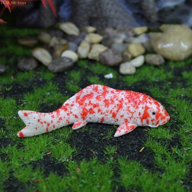 Background Resin Art - W3JE Vis Garnalen Vis Ornamenten Landschap