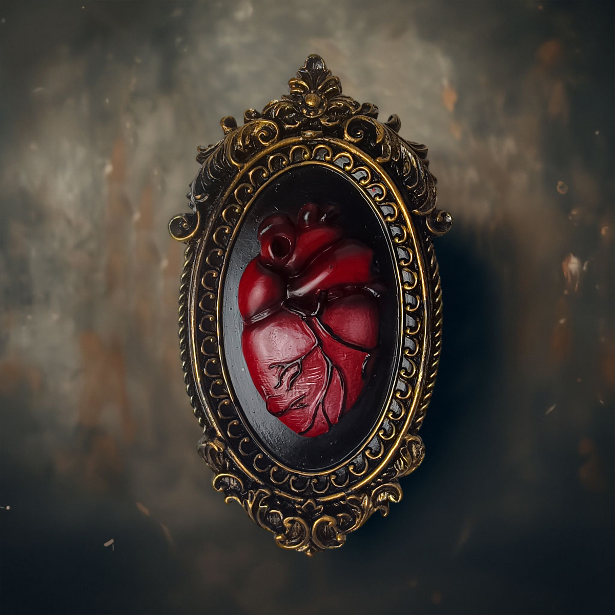 Background Resin Art - Hars Hart Wanddecoratie Gotische Stijl Wandpanelen