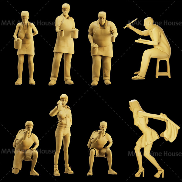 Resin Art Watch - Ongeverfde miniaturen 1/64 straat graffiti kunst