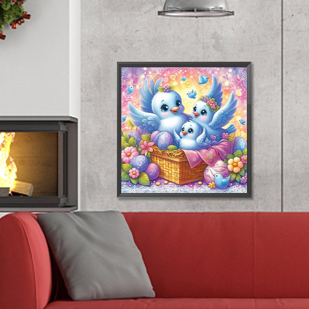 Resin Art Kit - Diamond Painting Familie Kerst Vader Volledige