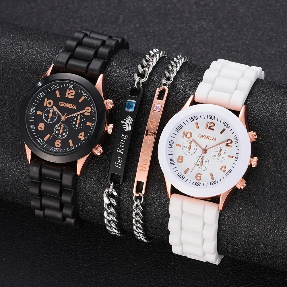 Resin Art Watch - 2 stuks luxe dameshorloge set mode