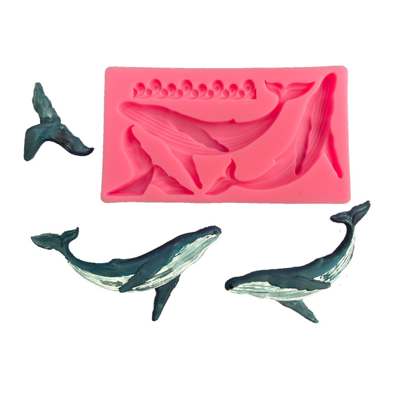 Silicone Mold Ocean - Diy walvis siliconen schimmel oceaan serie