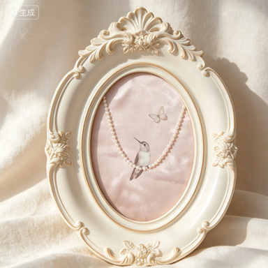 Background Resin Art - Franse vintage wandfotolijst kunst schilderij ornament