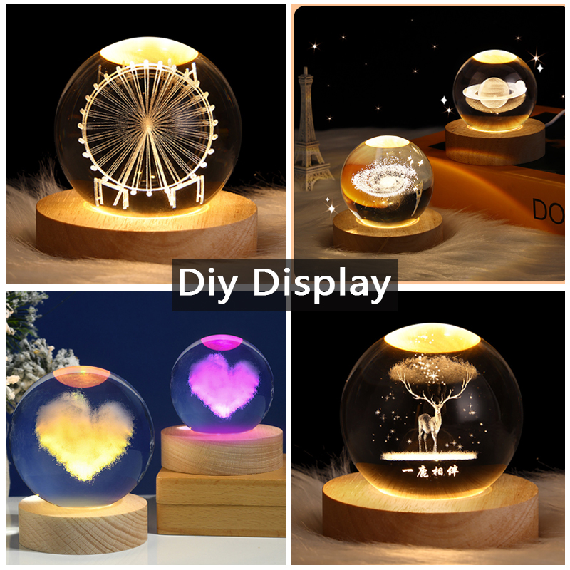 Hars Art Display Rond Hout Kle - Resin Art Lamp recensie en prijs