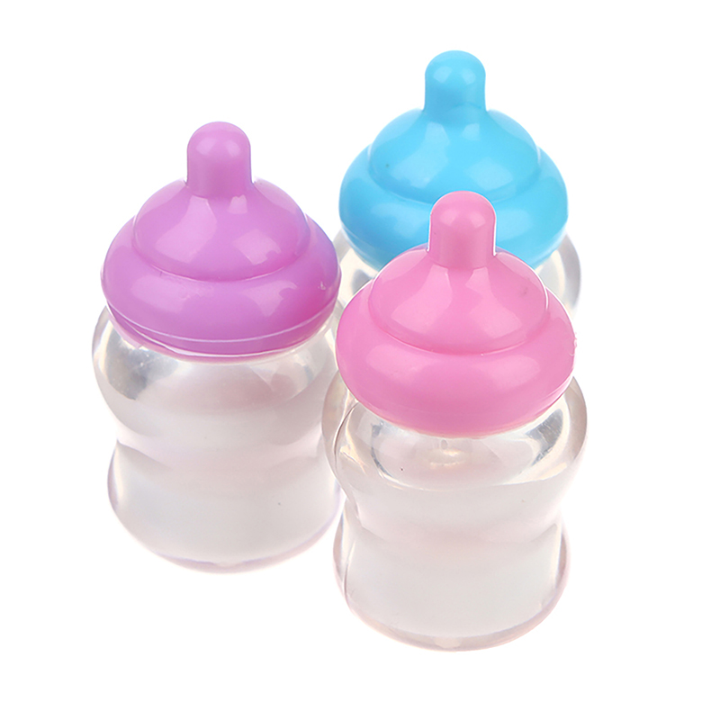 3 STKS Poppenhuis Babyfles Acc - Resin Art Bottle recensie en prijs