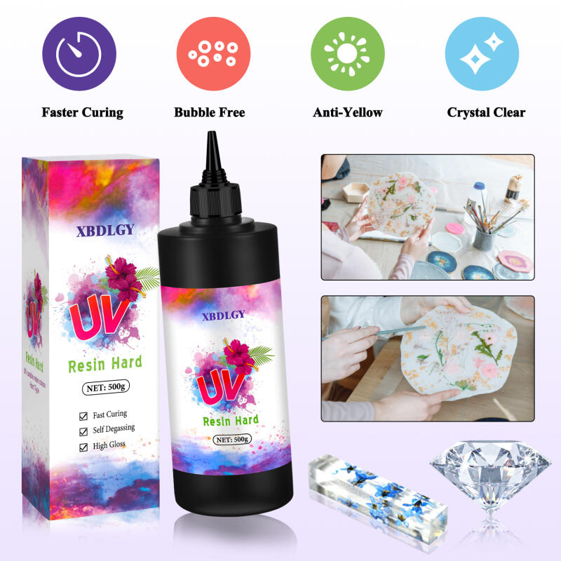200g/250g/500g UV-hars harde l - Resin Art Lamp recensie en prijs