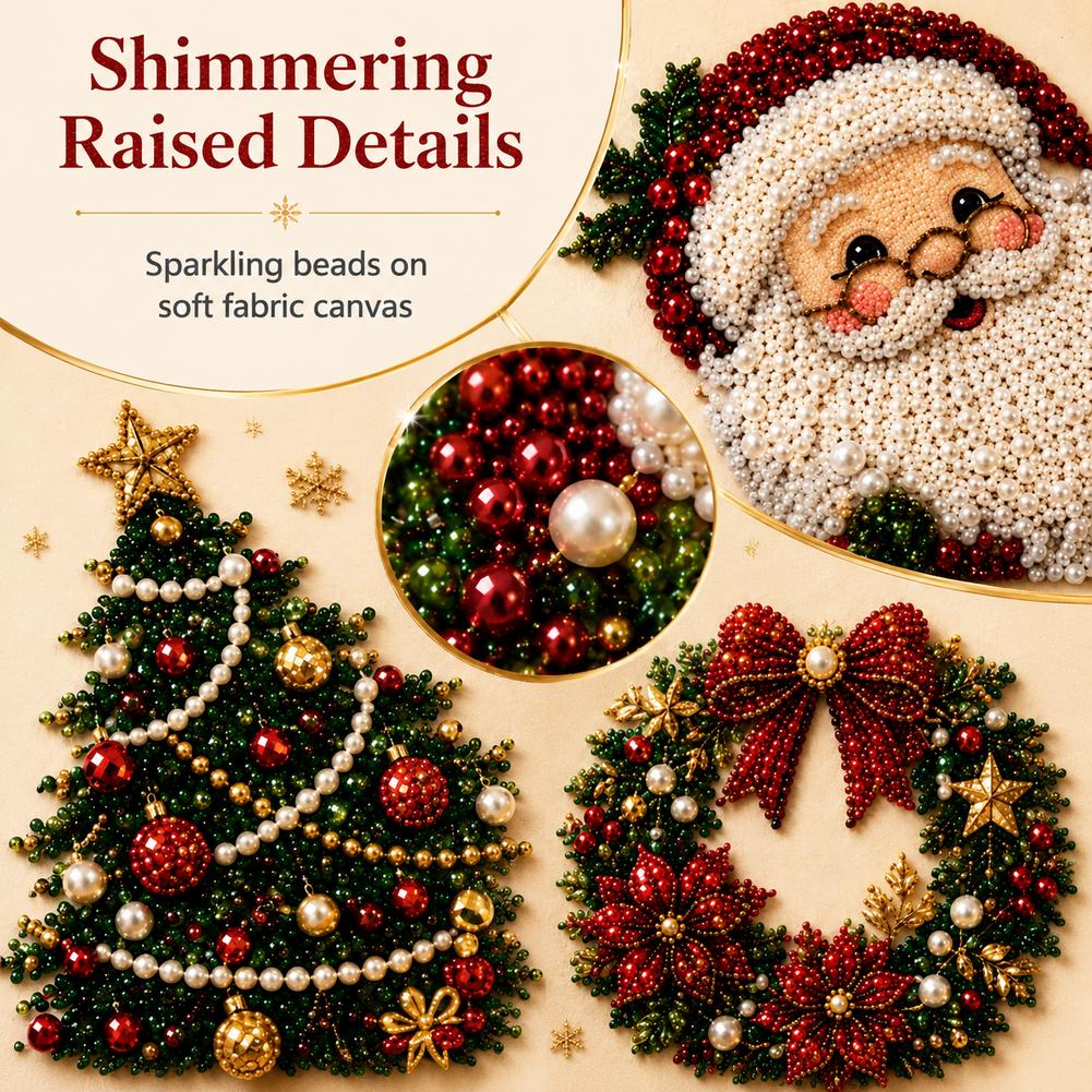 Kerstmis Kerstman Parel Kunst  - Resin Art Kit recensie en prijs