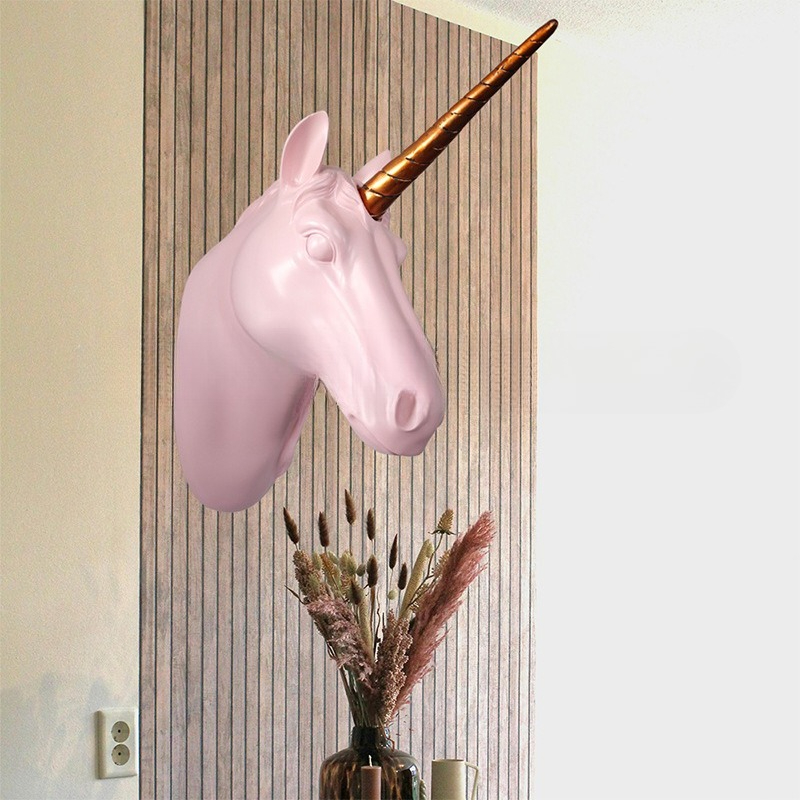 Eenhoorn paardenkop wanddecora - Background Resin Art recensie en prijs