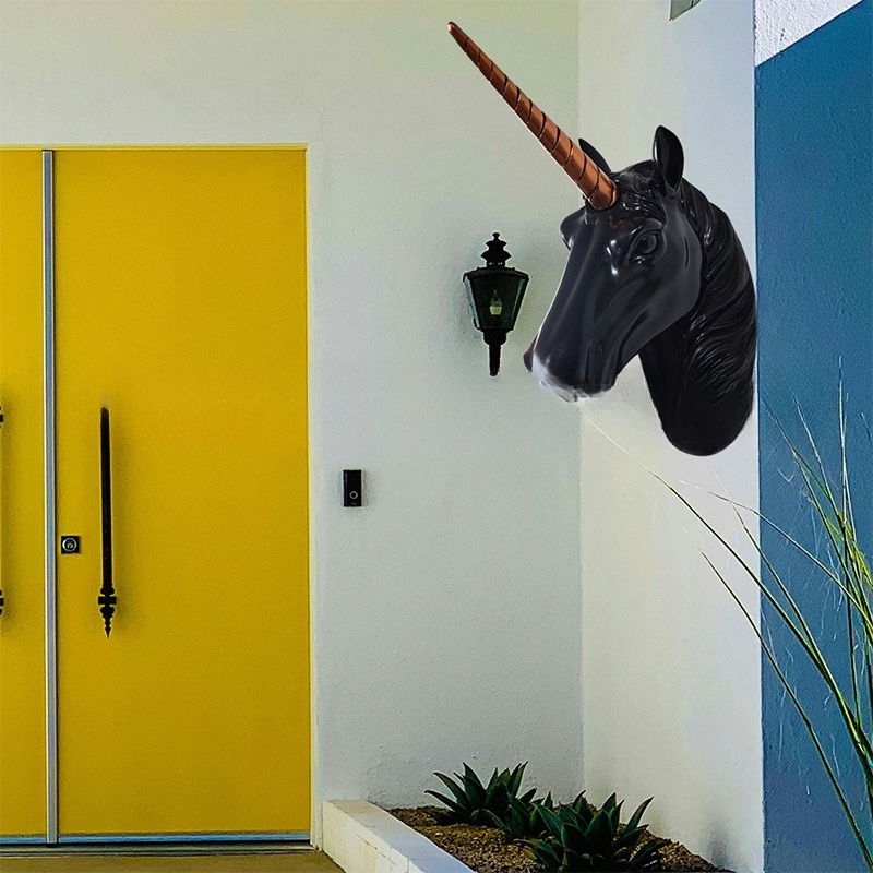 Eenhoorn paardenkop wanddecora - Background Resin Art recensie en prijs
