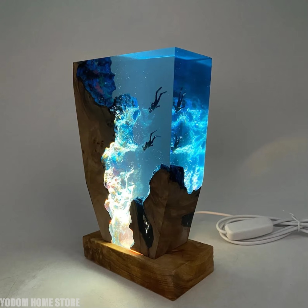 Nieuwe Seabed World Organism R - Resin Art Lamp recensie en prijs