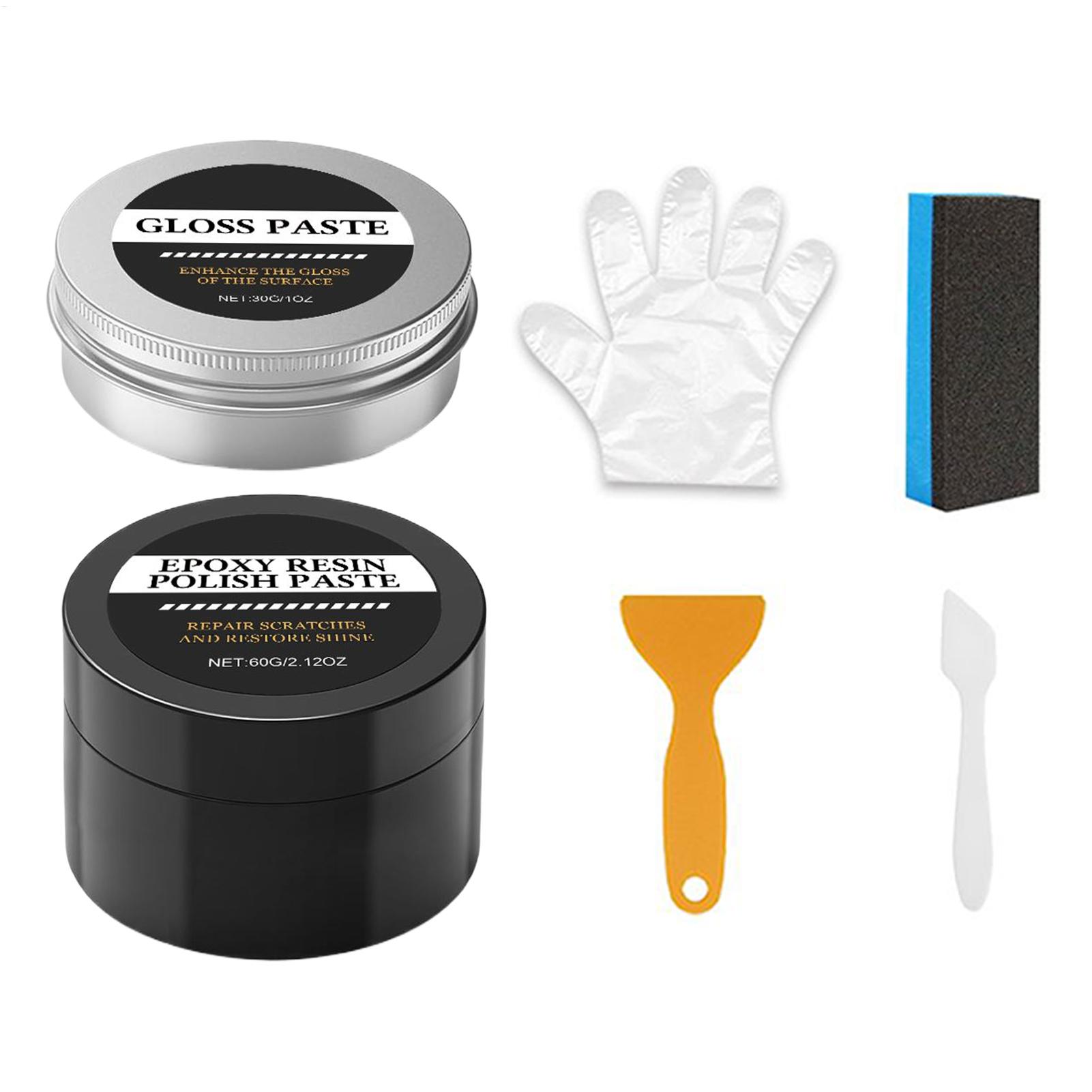 Epoxyhars hoogglans polijstpas - Resin Art Kit recensie en prijs