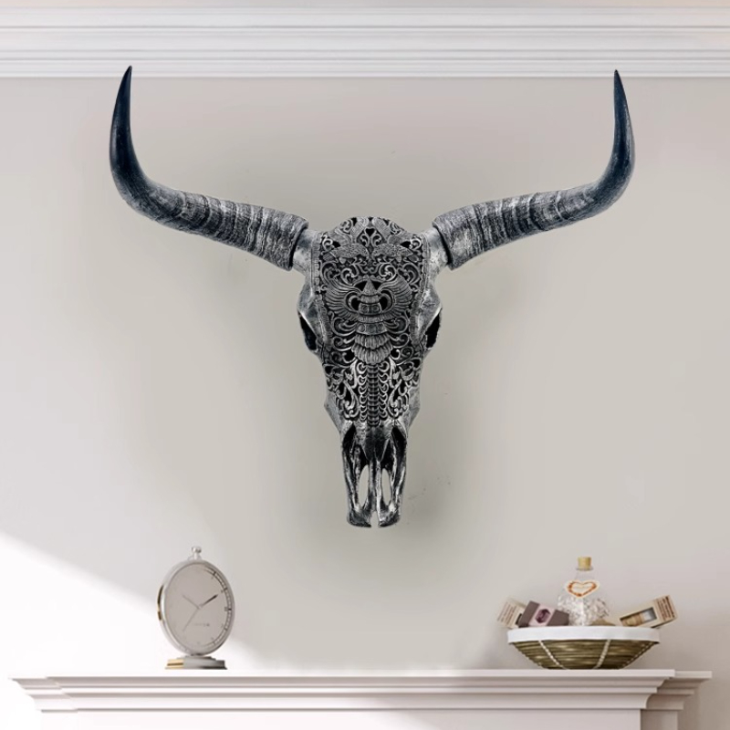 Hars Bull Head Wanddecoratie R - Background Resin Art recensie en prijs