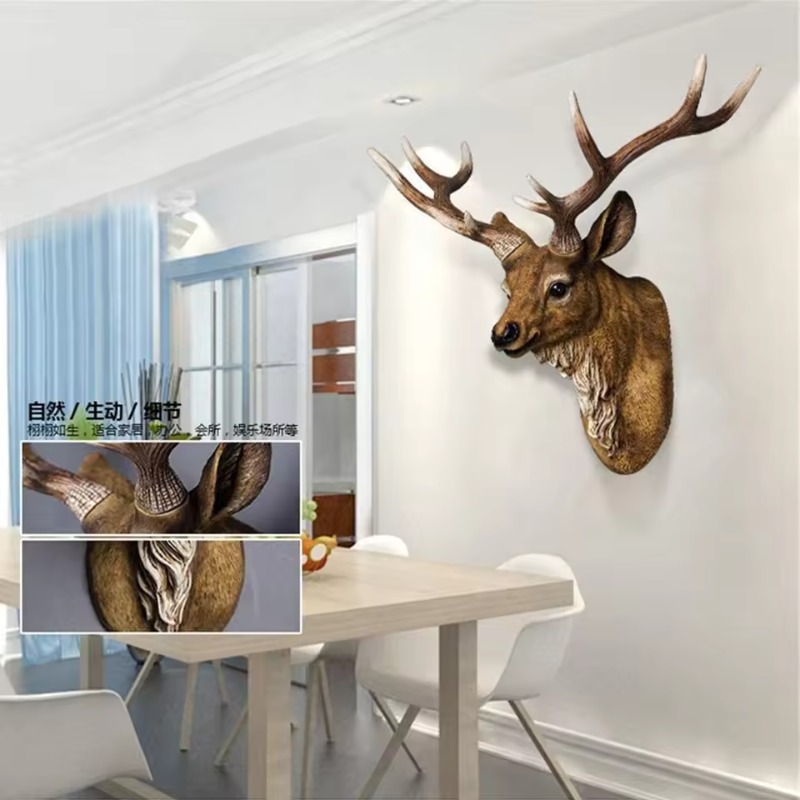 60/80CM Amerikaanse hertenkop  - Background Resin Art recensie en prijs