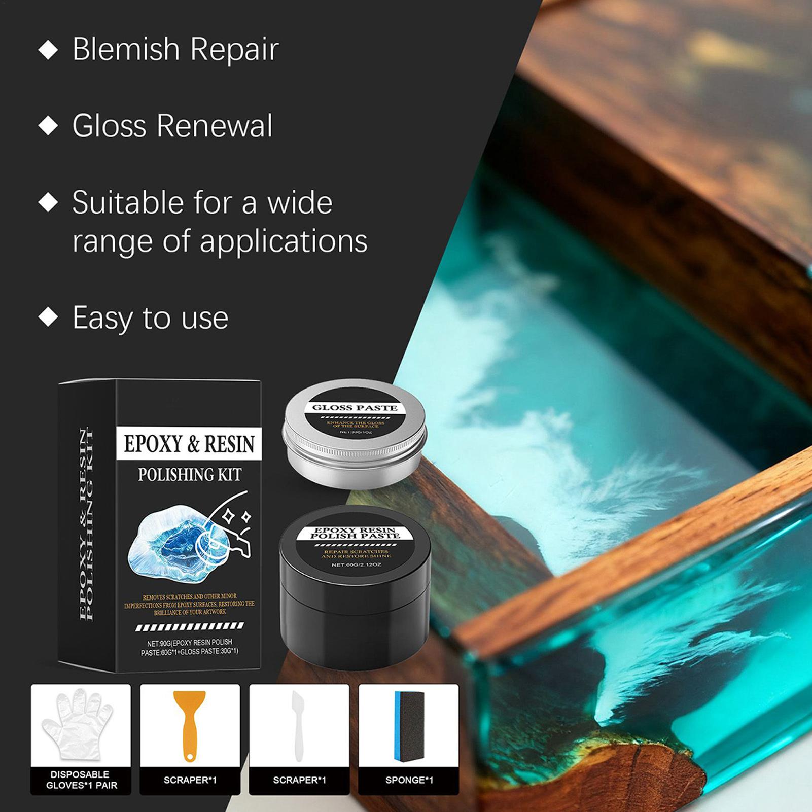 Epoxyhars Polijstset - Romige  - Resin Art Kit recensie en prijs