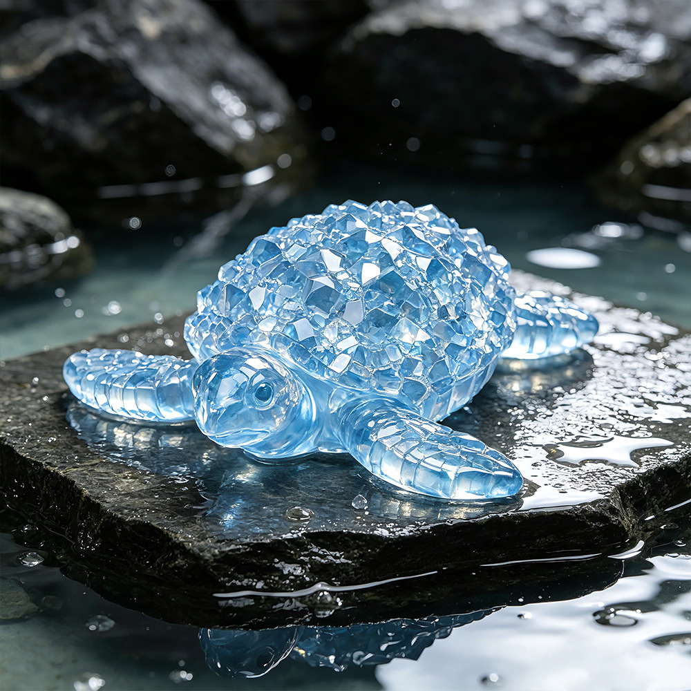 Diamantgeslepen helende zeesch - Silicone Mold Ocean recensie en prijs