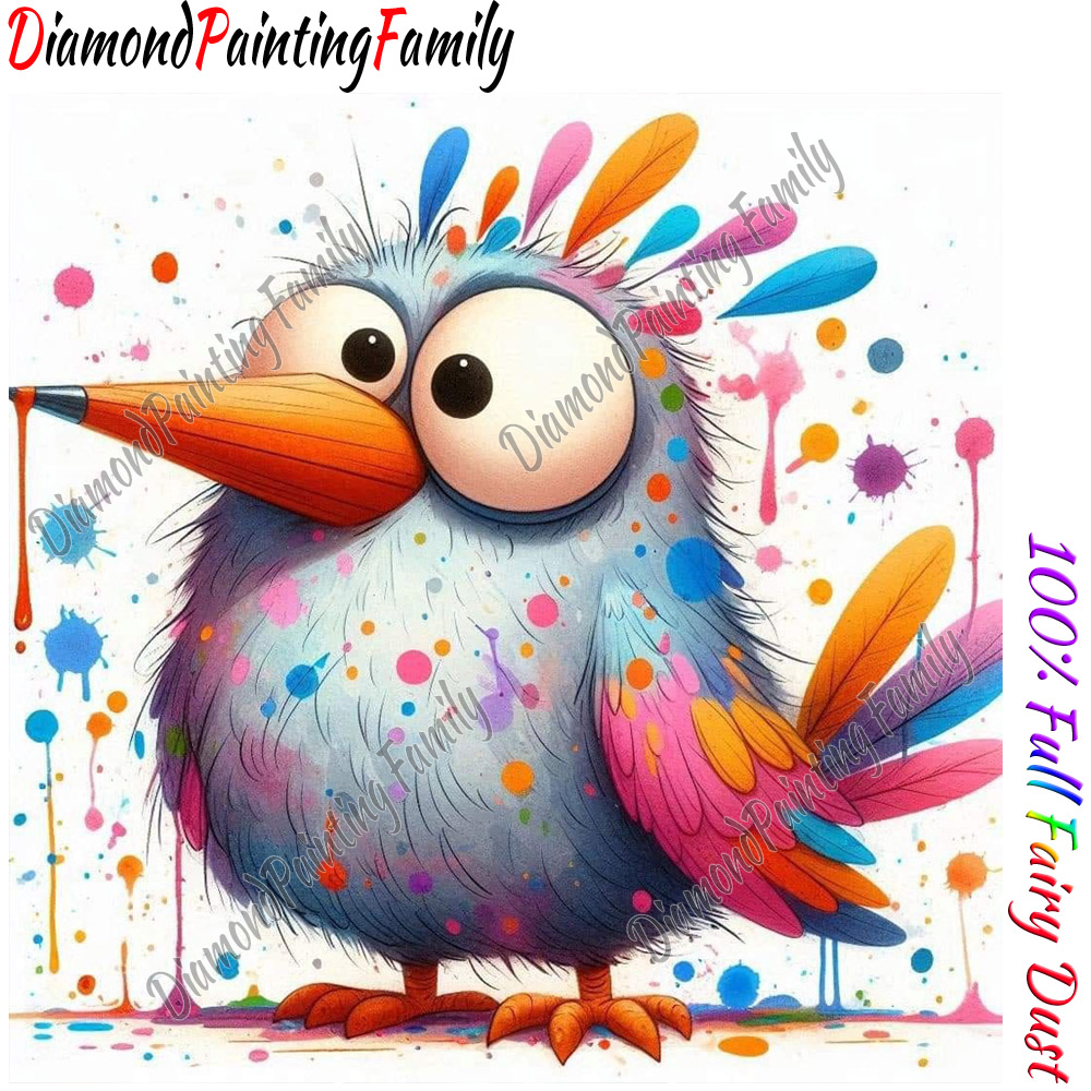 Diamant Schilderij Familie Vol - Resin Art Kit recensie en prijs