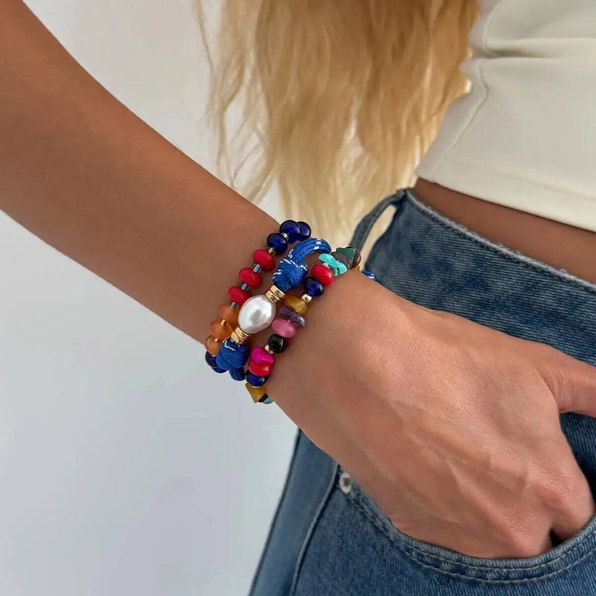 KunJoe 3 stks/set Kleurrijke V - Resin Art Watch recensie en prijs