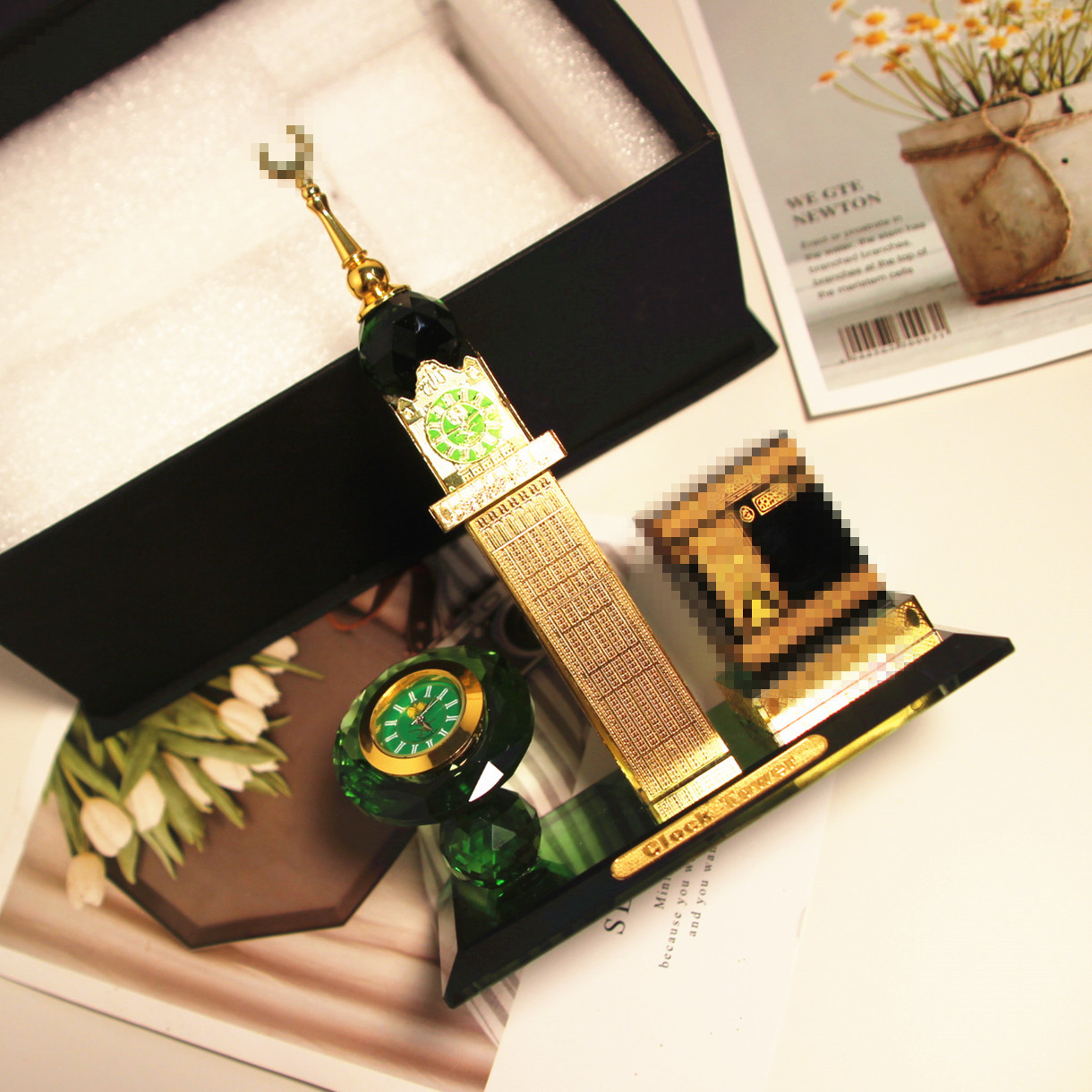 Driedelige hemelse huissculptu - Resin Art Watch recensie en prijs