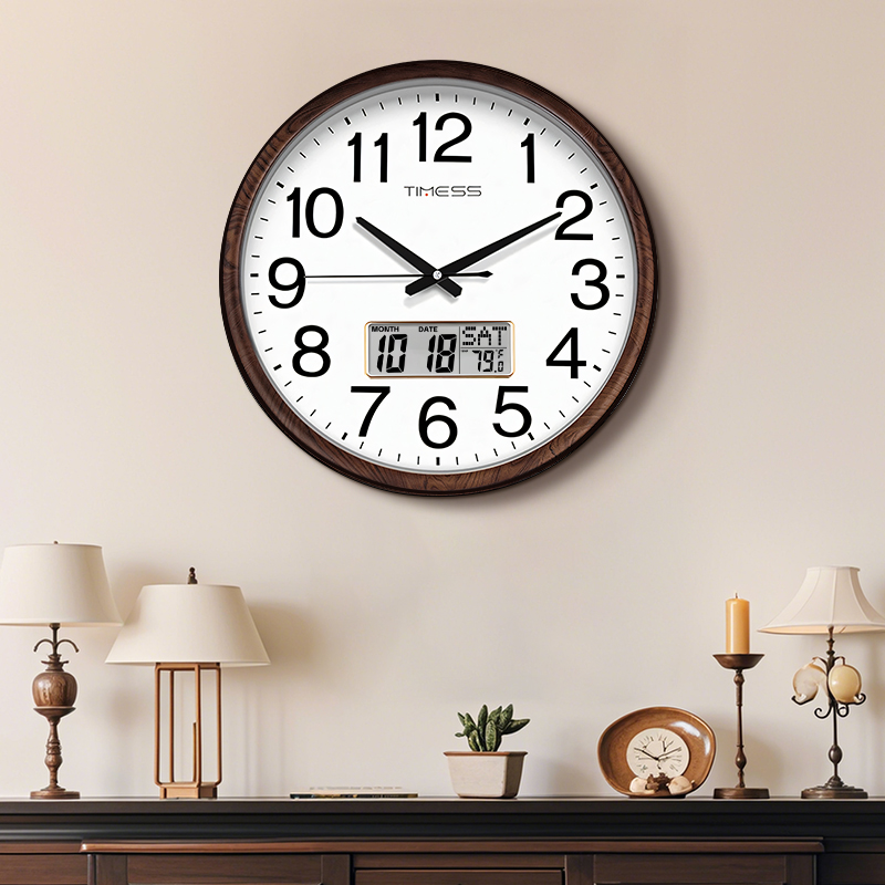TIMESS 13-inch houten wandklok - Resin Art Watch recensie en prijs