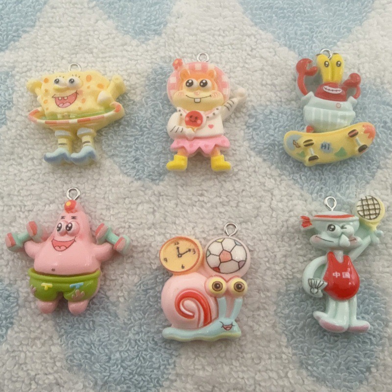 10 stuks cartoonhars hangers,  - Resin Art Engagement recensie en prijs