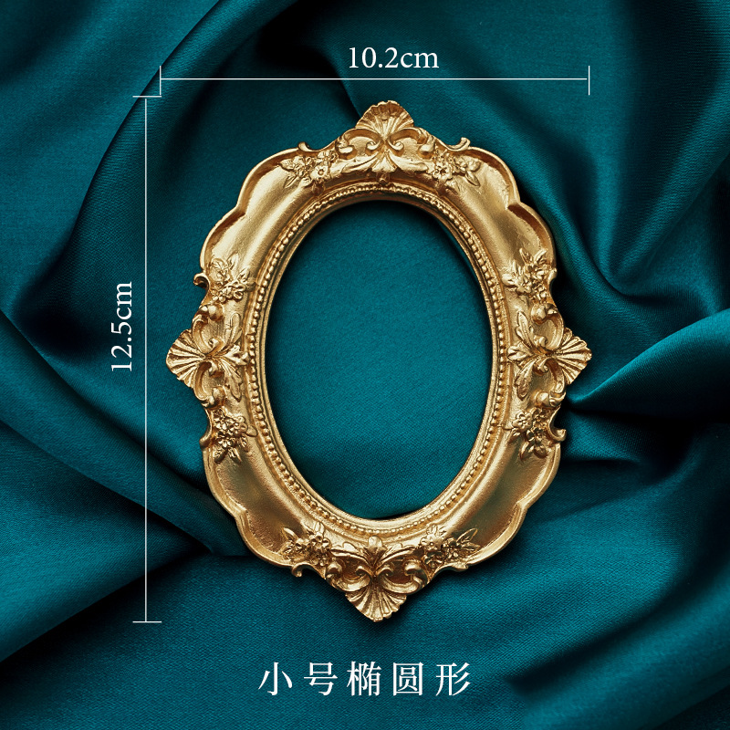 Gouden Retro Fotolijst Nail Ar - Background Resin Art recensie en prijs