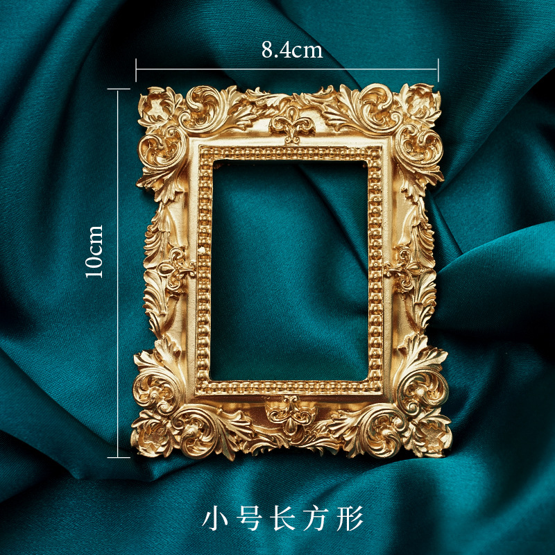Gouden Retro Fotolijst Nail Ar - Background Resin Art recensie en prijs