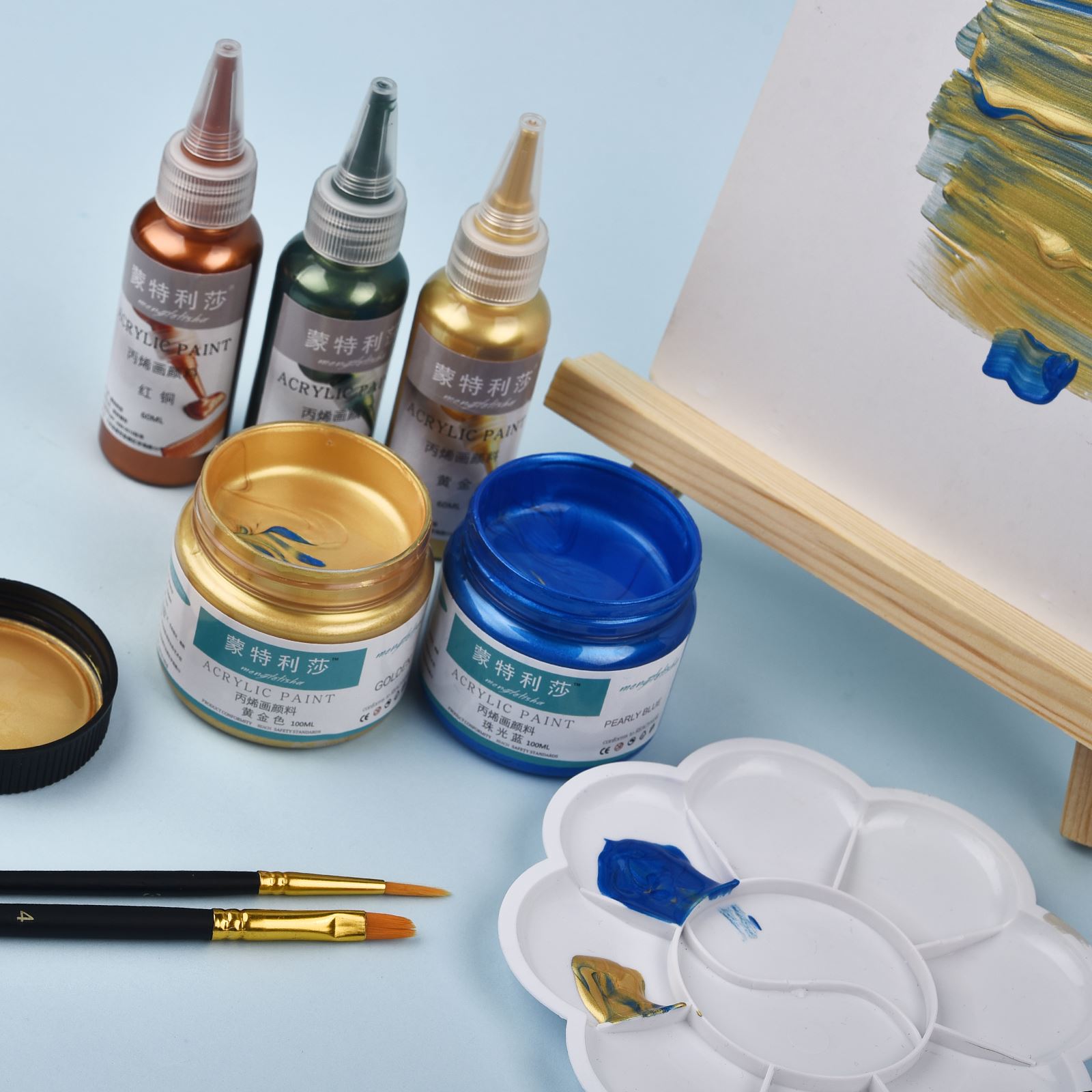 7 Kleuren 60Ml/Fles Metallic P - Resin Art Bottle recensie en prijs