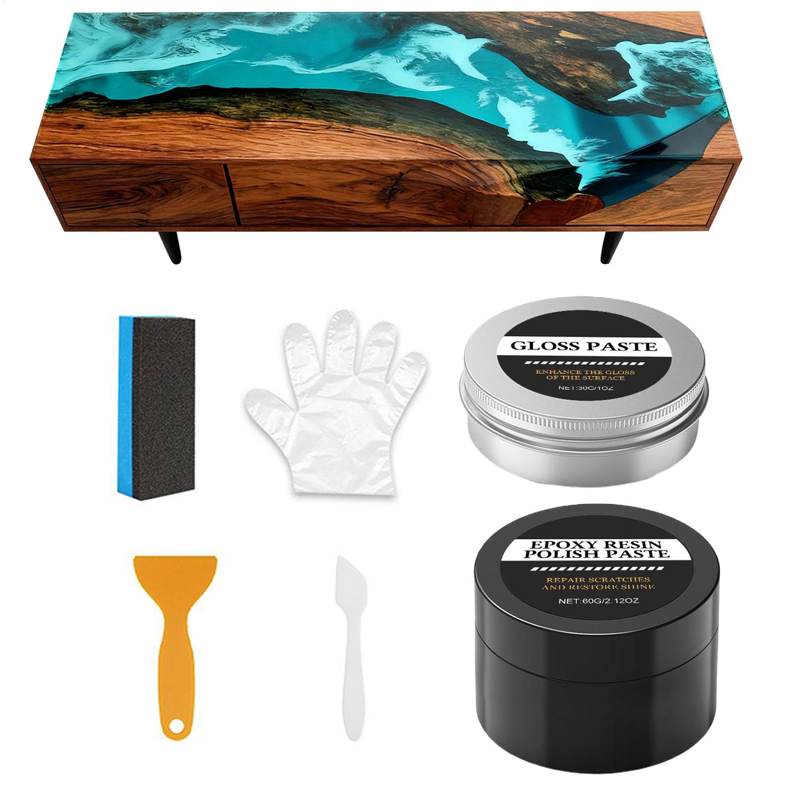 Epoxyhars polijstset - Romige  - Resin Art Kit recensie en prijs
