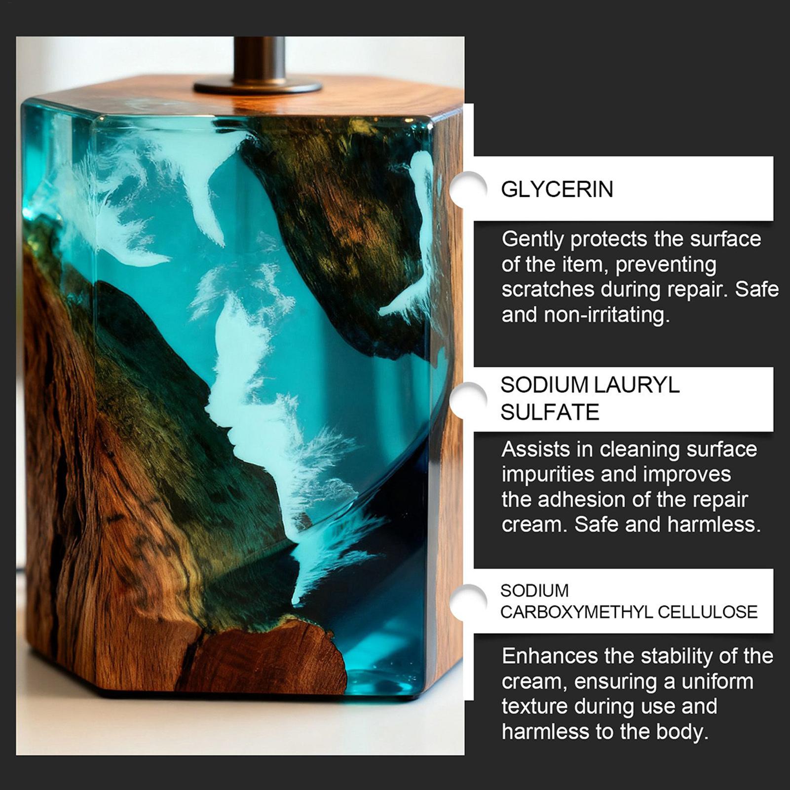 Epoxyhars polijstset - Romige  - Resin Art Kit recensie en prijs