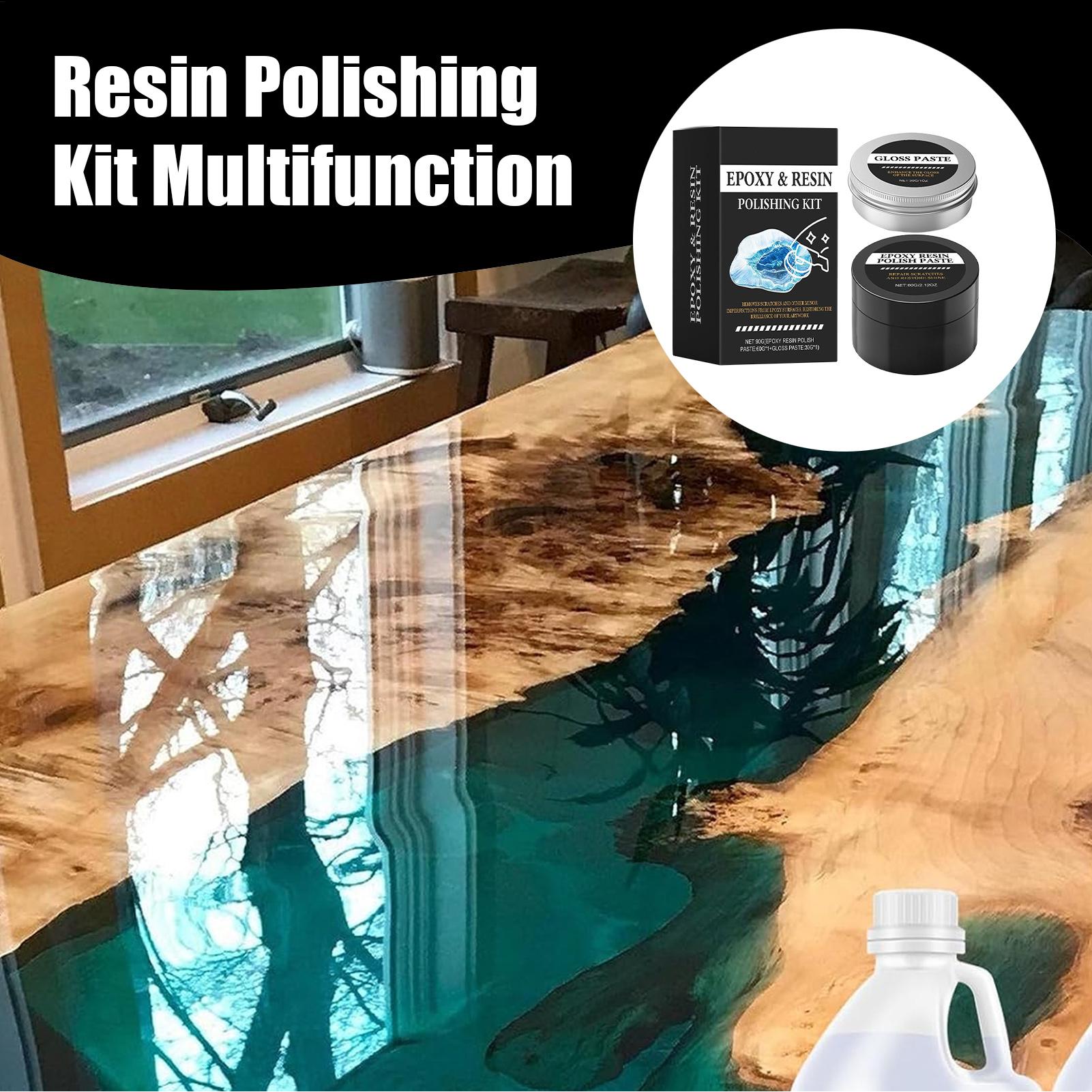 Epoxyhars polijstset - Romige  - Resin Art Kit recensie en prijs