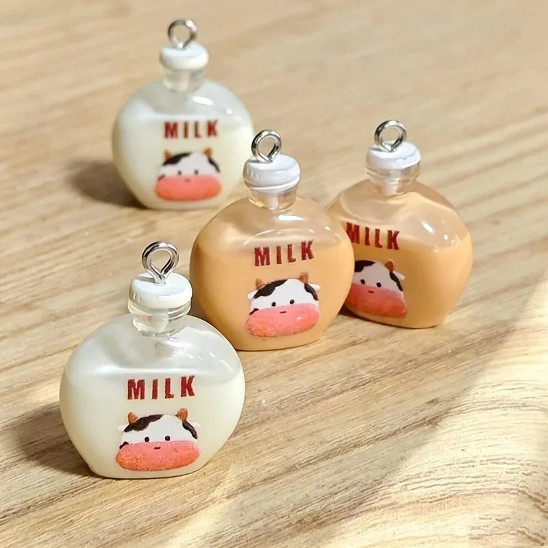 10 stuks schattige kleine koem - Resin Art Bottle recensie en prijs