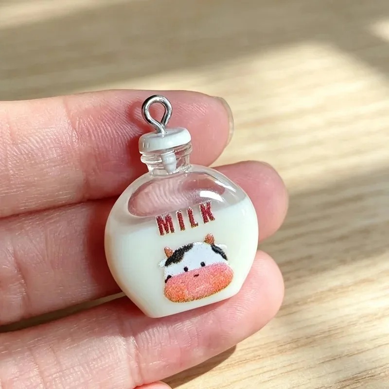 10 stuks schattige kleine koem - Resin Art Bottle recensie en prijs