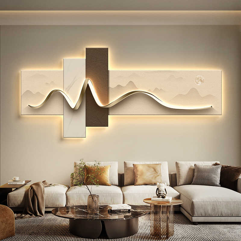 Woonkamer decoratie schilderij - Background Resin Art recensie en prijs