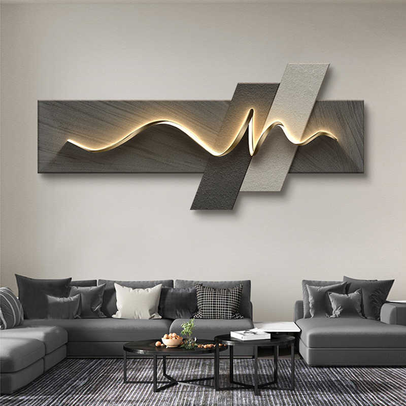 Woonkamer decoratie schilderij - Background Resin Art recensie en prijs