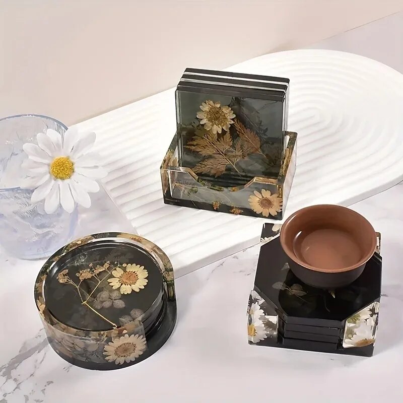Coaster hars mallen set inclus - Resin Art Equipment recensie en prijs